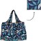 Wrapables Large Foldable Tote Nylon Reusable Grocery Bag, 3 Pack